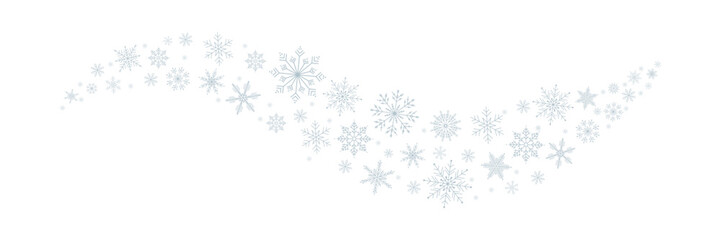 Wall Mural - snowflakes or snow. winter background. christmas ornament. snowflakes, snow, design elements