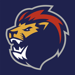 lion head mascot