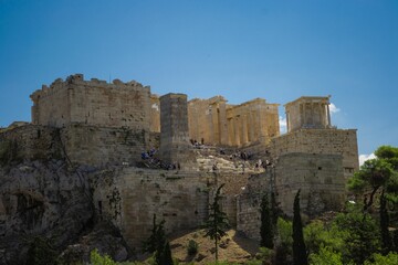 Canvas Print - Parthenon temple in Athens, Greece.