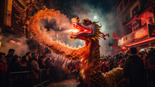 Chinese New Year (China) - A Major Traditional Chinese Festival Marked By Dragon Dances And Fireworks