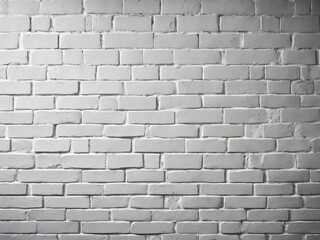 White brick wall texture. White brick wall background. White brick wall texture