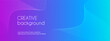 Abstract colorful gradient wavy lines long vector banner. Minimal trendy background for Facebook cover, business presentations, web header design