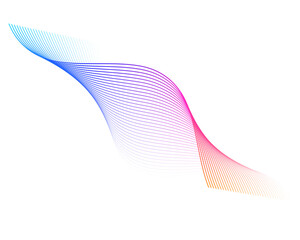 Fototapete - abstract blue wave