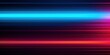 Colorful horizontal neon stripes, light tubes, background, fast motion