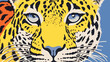 risograph safari animal vector illustration