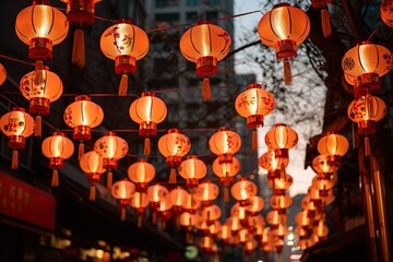 Poster - Chinese lanterns