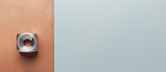 Poster - Copy space with metal nut