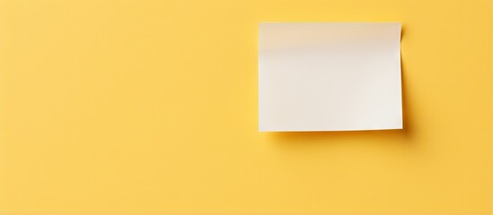Fototapete - yellow pages isolated pastel background Copy space