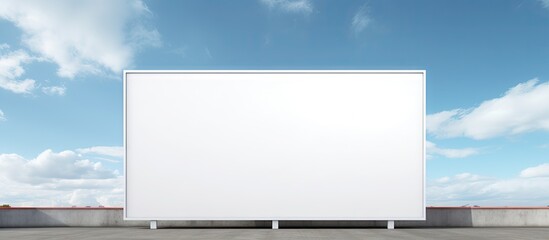 Poster - Black isolated double highway billboard isolated pastel background Copy space