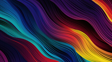 Wall Mural - Abstract Colorful Smoke Desert Wave Pattern Background Wallpaper