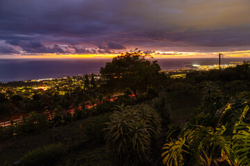 Wall Mural - sunset over the sea