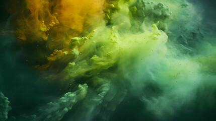 Wall Mural - Abstract color explosion