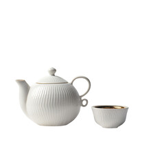  Decorative Colorful Porcelain Teapot And Teacup, Vintage Teacup Set Isolated On Transparent Background, Png File, Antique,