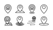 © zo3listic - Address icon vector. location icon. address symbol. pin