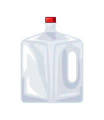Sticker - bottle gallon isolated