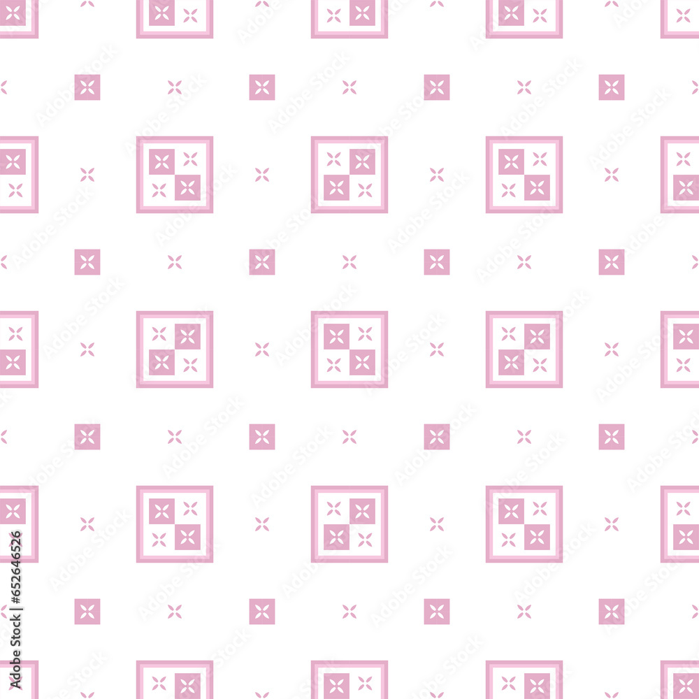 In this seamless pattern, the blocks are designed like something, and ...
