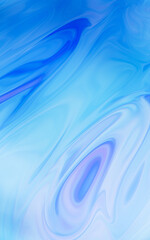 Poster - Flowing glossy pattern background, 3d rendering.