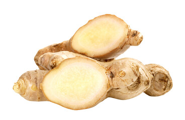 Wall Mural - Ginger Root  on Transparent PNG Background