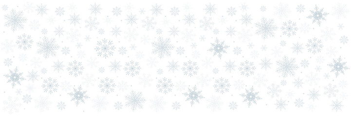 Wall Mural - Christmas Background. Blue Snowflakes and circles. Winter ornament. Christmas card with white Snowflakes. Vector illustration