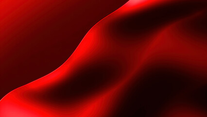 Poster - Colored liquid texture bends in waves. Design. Diagonal strip of liquid texture with wavy curves. Background with wavy curves of moving fabric or liquid