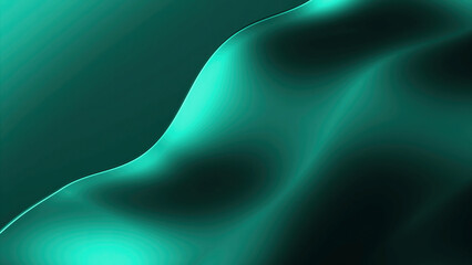 Poster - Liquid 3d texture moves and bends in waves. Design. Background animation with liquid fabric bends. Fabric or liquid bends in waves