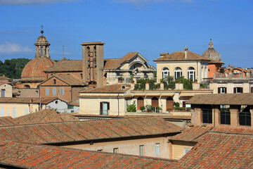 Wall Mural - Panoramic view of the city of Bologna, Italy