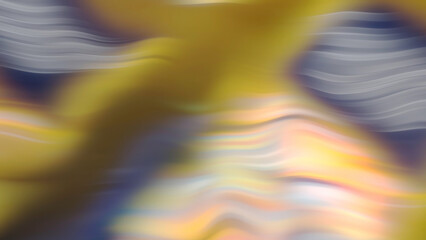 Poster - Flickering energy pulses in colorful pattern of spot. Motion. Bright colorful spots move with electric pulses. Electric pulses flash in colorful plastic pattern