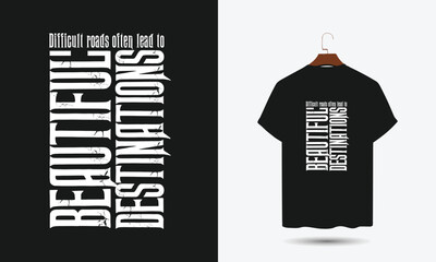 Motivational typography vector for print t-shirt