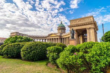 Wall Mural - St. Petersburg, Russia - 25 may 2023: Kazan (Kazansky) Cathedral. Spring Saint Petersburg.