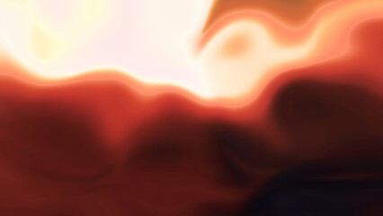 Poster - Abstract lava background with moving spots. Motion. Heat spots moving on light background. Spots of thermal spectrum move in delicate pattern