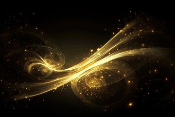 Wall Mural - cosmic brilliance. glittering journey through universe. starry whirlwind. captivating magic of cosmo