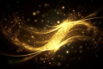 Wall Mural - cosmic brilliance. glittering journey through universe. starry whirlwind. captivating magic of cosmo
