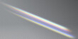 Vector rainbow crystal lights png. Light effect of a diamond explosion with glare. Blur effect with floating delicate sparkles and glass. Soaring plasma effect.	

