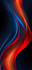 Wall Mural - Abstract background for iphone made with Ai generative technology