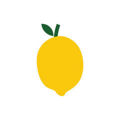 Wall Mural - lemon logo icon