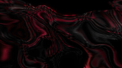 Poster - Green and pink jelly. Motion. Bright shiny blots with illumination made in abstraction.
