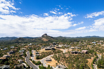 Poster - Thumb Butte in Prescott