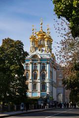 Wall Mural - Church of the Resurrection of Christ in Tsarskoye Selo