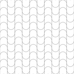 Poster - wavy lined design for pattern and background.