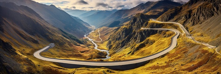 Canvas Print - lake in the mountains