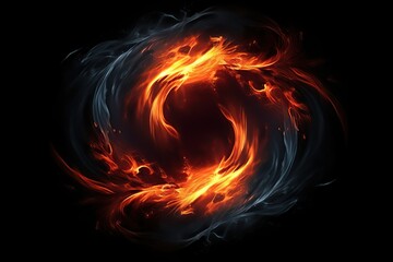 Fire motion effect