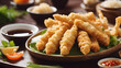 Crispy and Crunchy tasty Tempura: A Popular Japanese Deep-Fried Seafood and Vegetable Dish