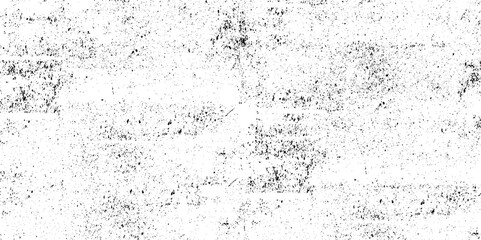 Wall Mural - Dust overlay distress grungy effect paint. Black and white grunge seamless texture. Dust and scratches grain texture on white and black background.