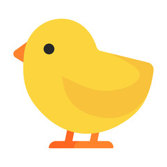 Wall Mural - Baby Chick - Vector Emoji
