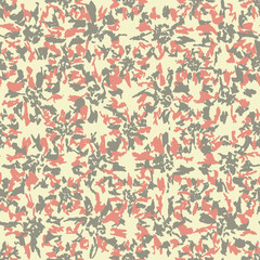 Leinwandbilder - Seamless abstract pattern with floral ornament
