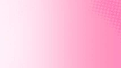 Poster - Dot pink pattern gradient texture background. Abstract pop art halftone and retro style.
