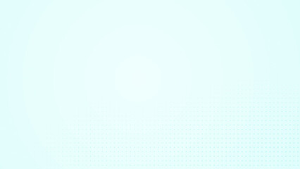 Poster - Dots halftone white blue and green color pattern gradient texture background.