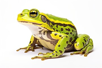 frog isolated on white background