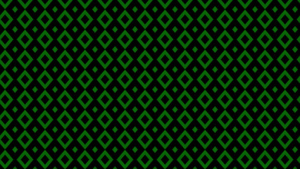 Poster - Background with pulsating diamonds. Design. Simple pattern with moving diamonds on black background. Repeating pattern of changing rhombuses with pulsating effect