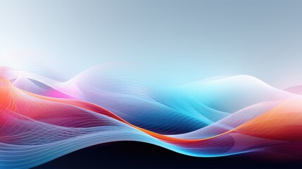 Wall Mural - flow futuristic data stream illustration science business, technology digital, tech 3d flow futuristic data stream